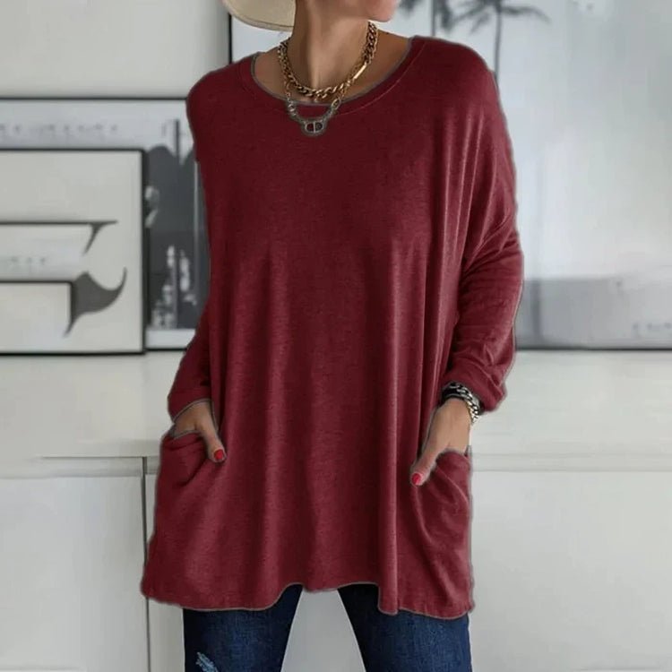 Image of Kiara | Women's Oversized Long Sleeve Top