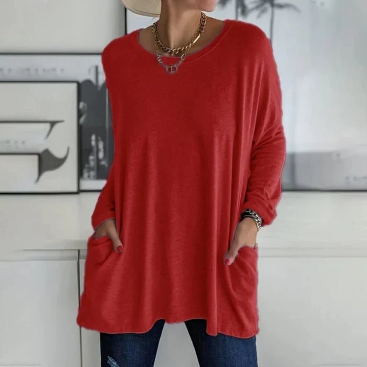 Image of Kiara | Women's Oversized Long Sleeve Top