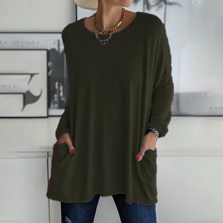 Image of Kiara | Women's Oversized Long Sleeve Top