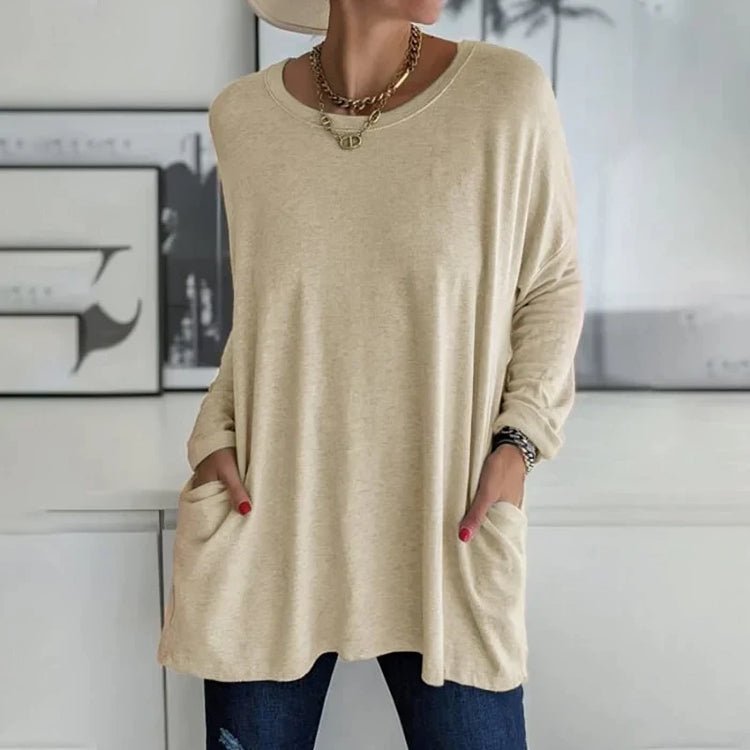 Image of Kiara | Women's Oversized Long Sleeve Top