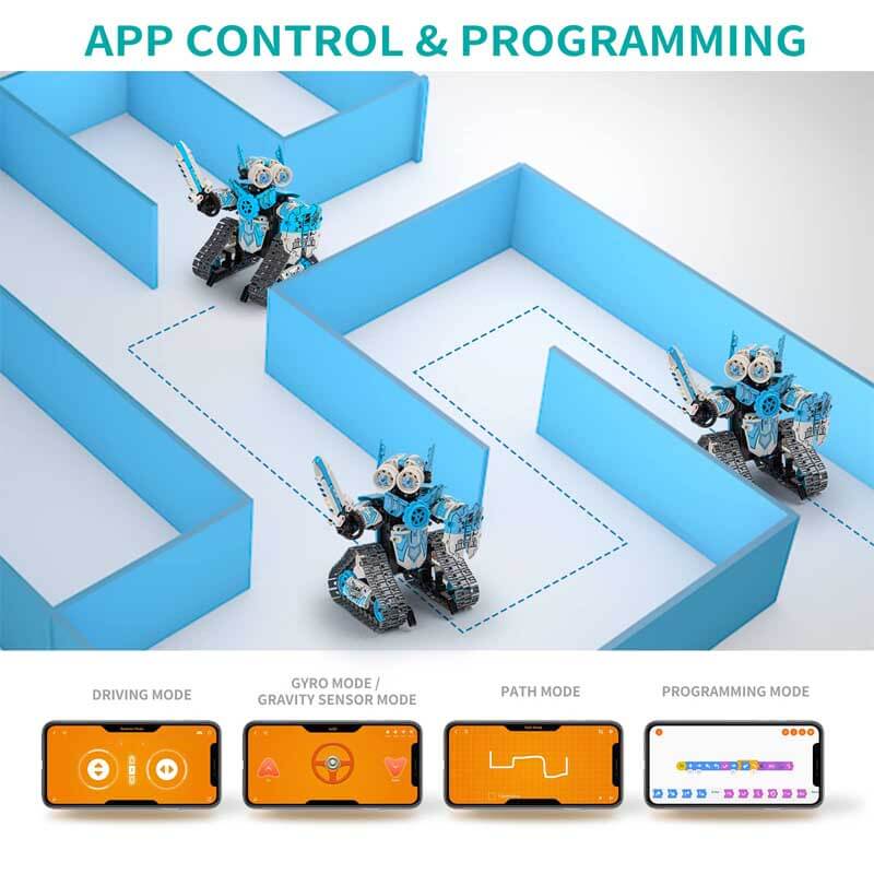 Kids' 3-in-1 Remote Control Building Robot Kit