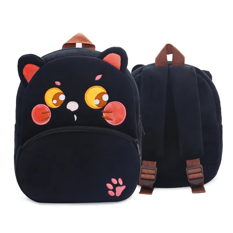 Kids' Adorable Plush Animal Backpack for Toddlers