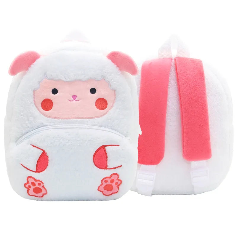 Kids' Adorable Plush Animal Backpack for Toddlers
