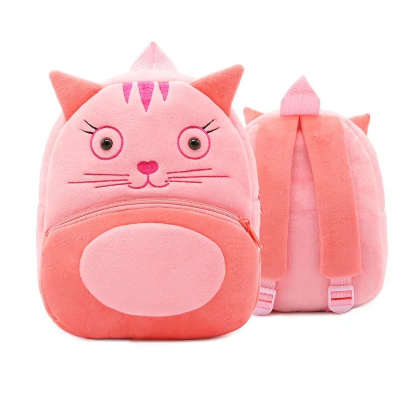 Kids' Adorable Plush Animal Backpack for Toddlers
