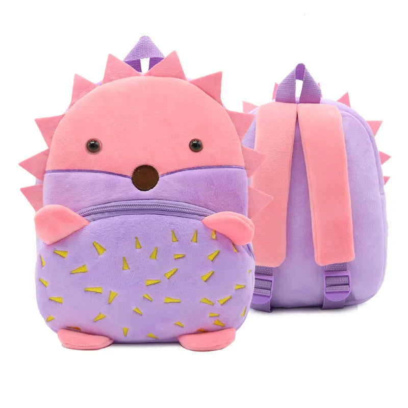 Kids' Adorable Plush Animal Backpack for Toddlers