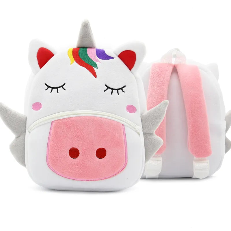 Kids' Adorable Plush Animal Backpack for Toddlers