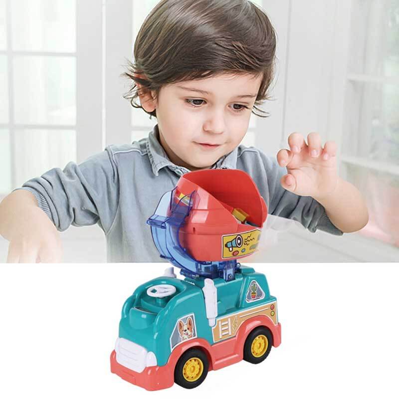 Kids' Automatic Domino Laying Train Toy Set