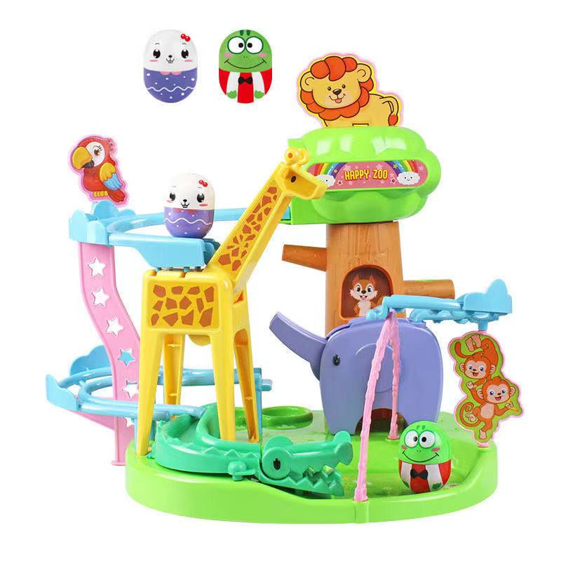 Kids' Educational Animal Adventure Slide Toy