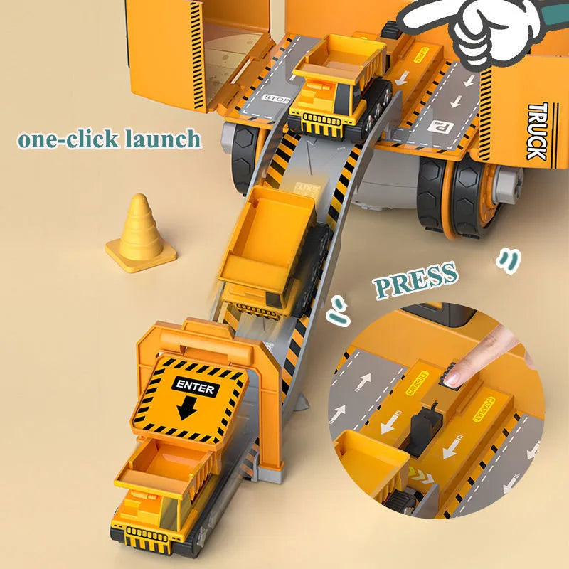 Kids' Master Builder Engineer Construction Toy Set