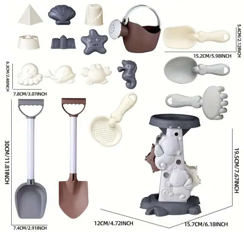 Kids' Outdoor Sand & Beach Toy Set