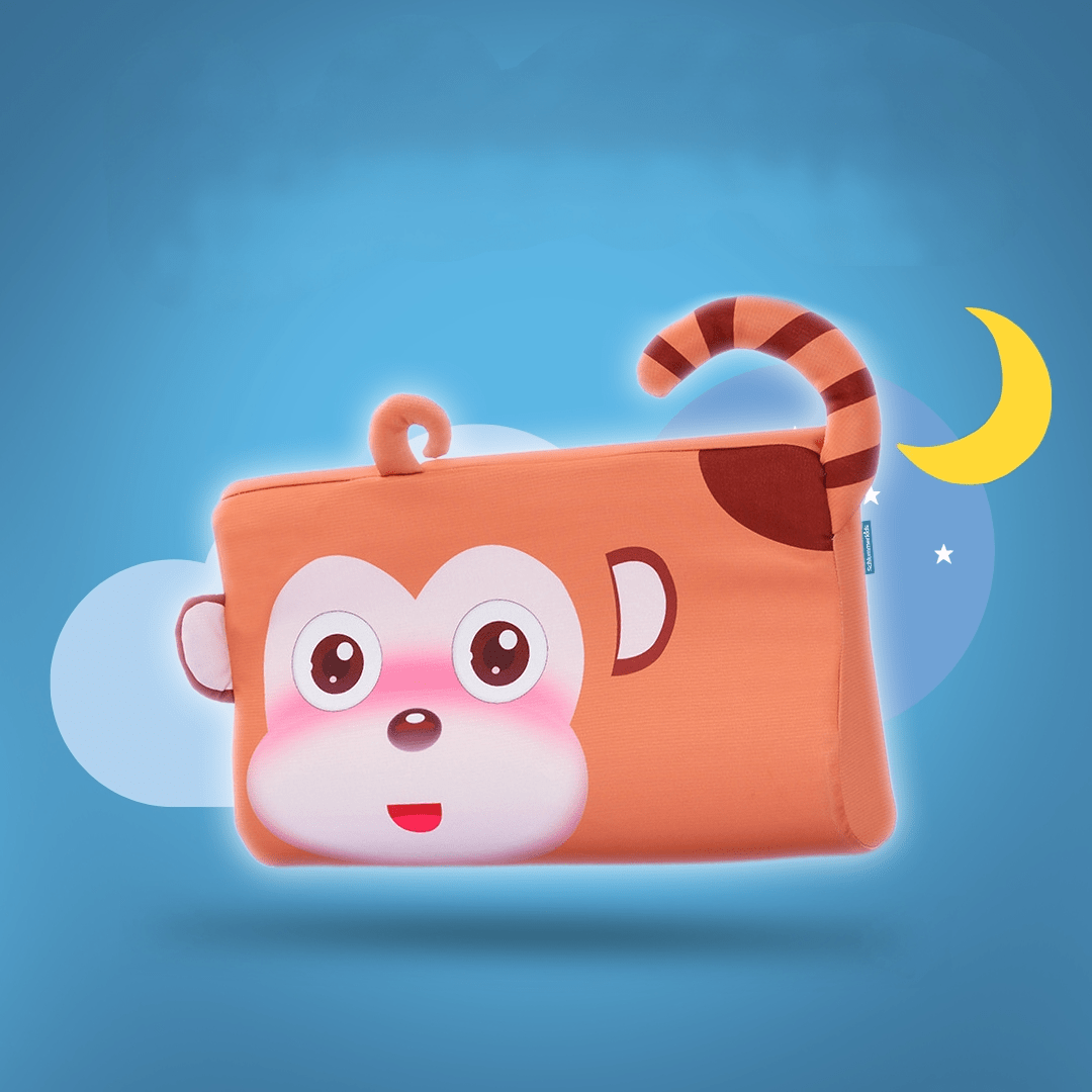 Kids Pillow | Ergonomic Memory Foam | Breathable | DozyBear