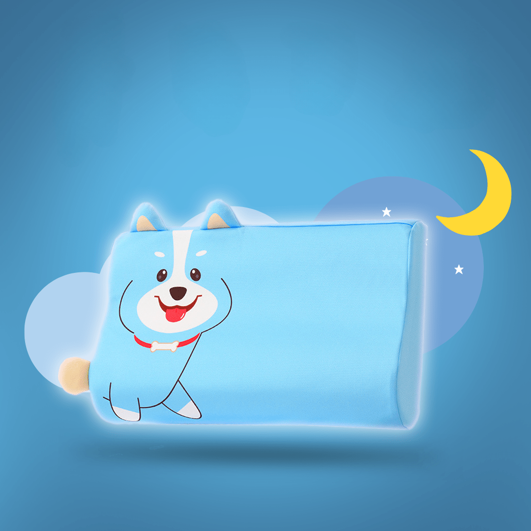 Kids Pillow | Ergonomic Memory Foam | Breathable | DozyBear