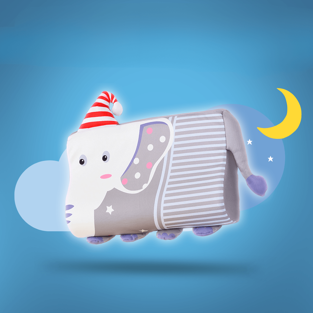 Kids Pillow | Ergonomic Memory Foam | Breathable | DozyBear