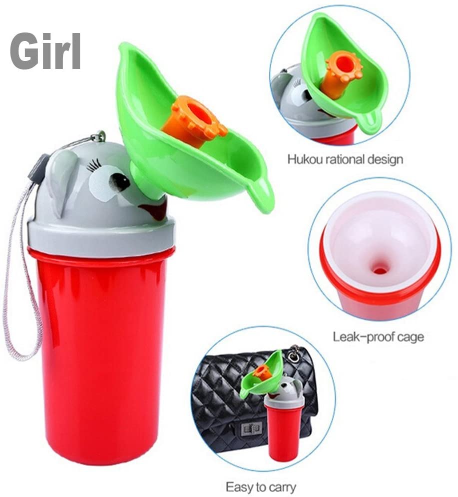 Kids Portable Emergency Travel Potty Urinal