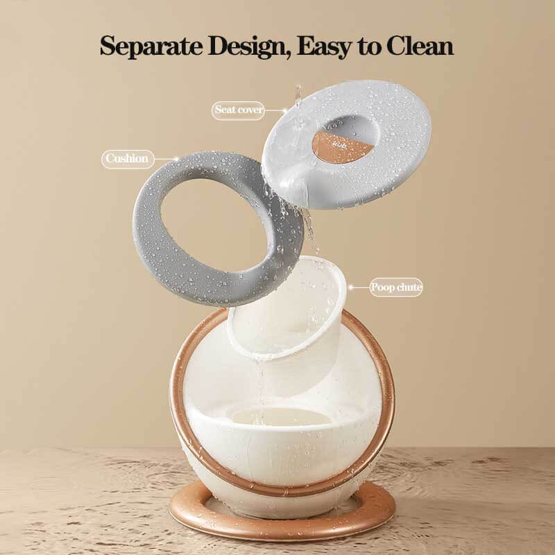 Kids Potty Training Toilet Seat with Non-Slip Design