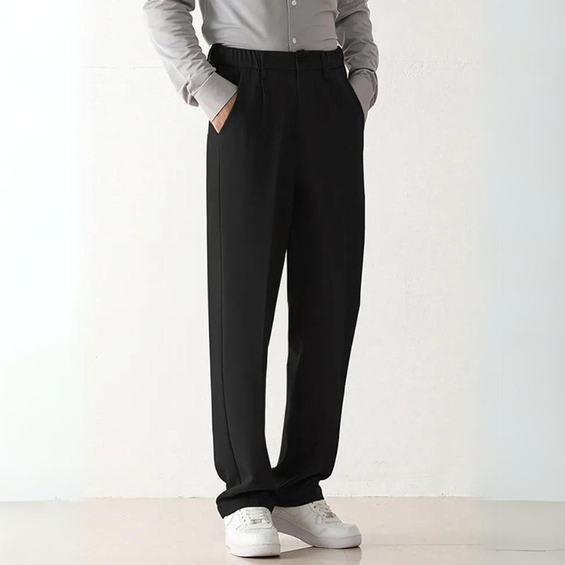 Image of Kieran | Men's Pleated Wide Leg Dress Pants