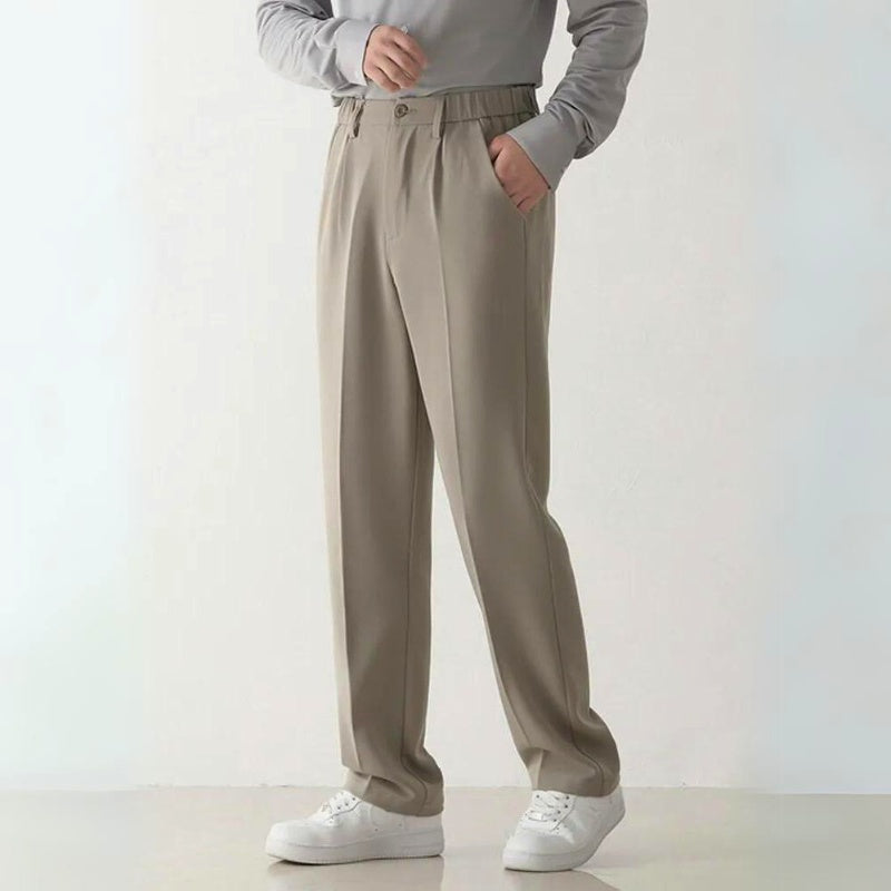 Image of Kieran | Men's Pleated Wide Leg Dress Pants