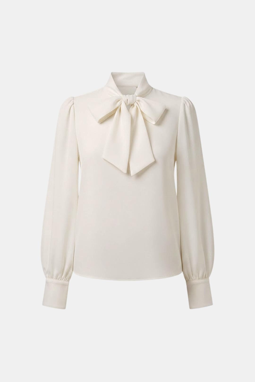 Image of Kim | Women's Long Sleeve Tie Neck Blouse