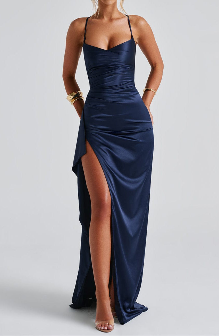 Image of Kim | Women's Spaghetti Strap Maxi Dress