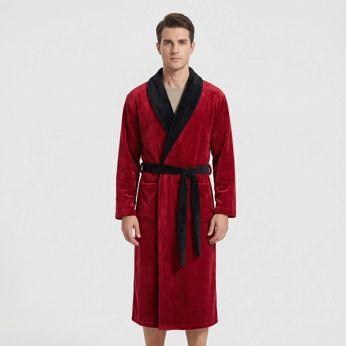 Kimono Dressing Gown with Belt