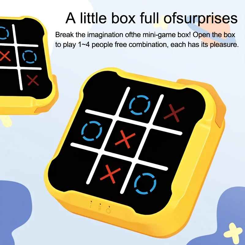 Kletshuts™ FunTicTacToe: Interactive Electronic Tic-Tac-Toe Game for All Ages