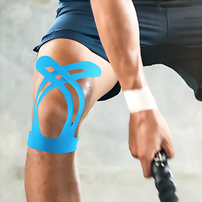 KneeTape: Safety Support and Comfort Stretchable Knee Tape