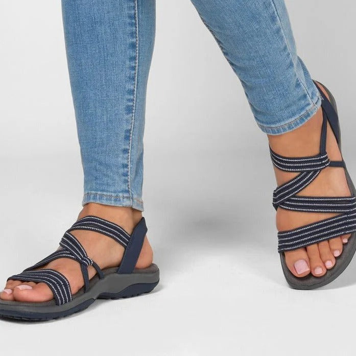 Image of Kristen | Women's Comfort Strappy Sandals