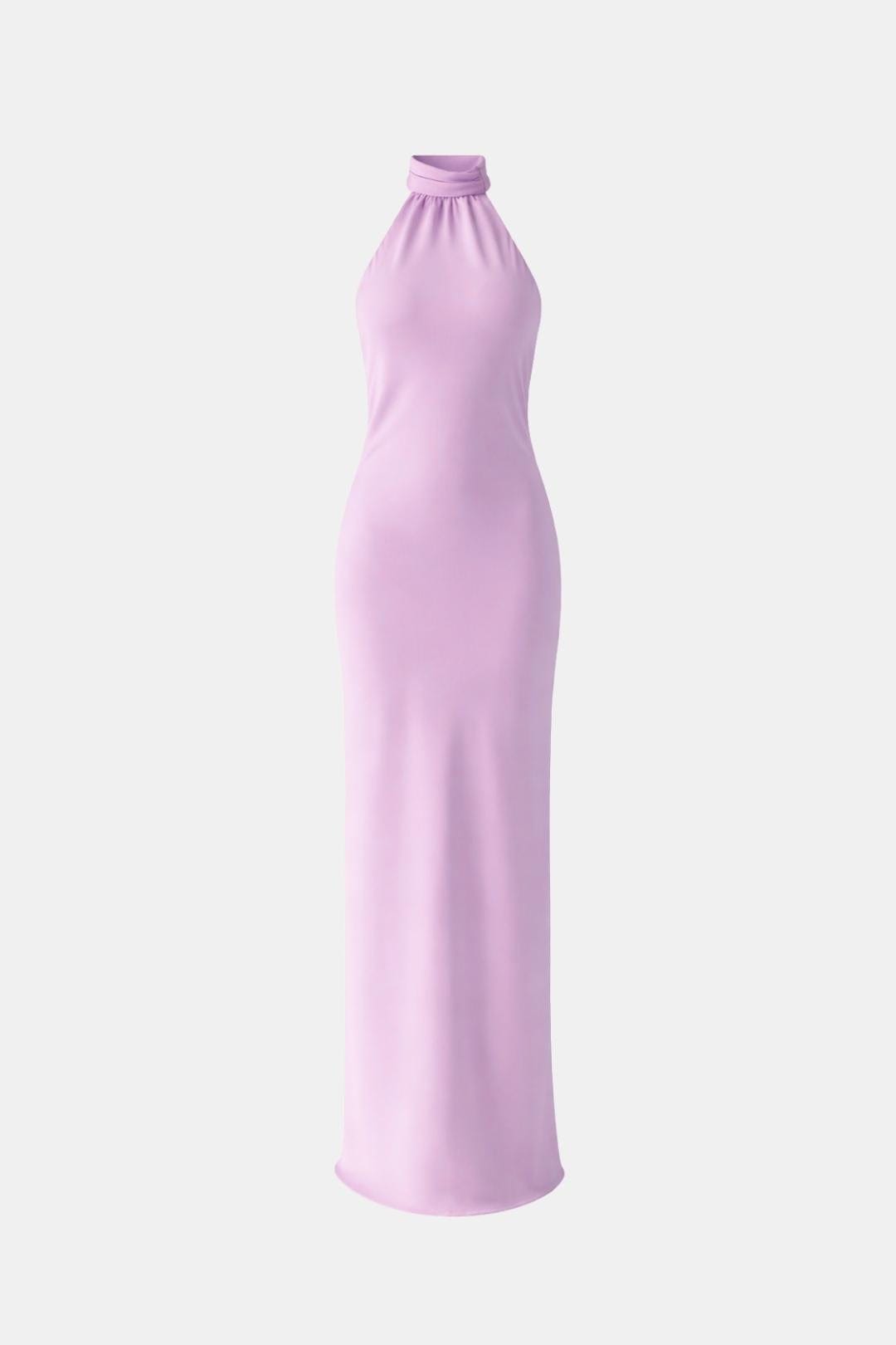 Image of Kristen | Women's Sleeveless Halter Maxi Dress