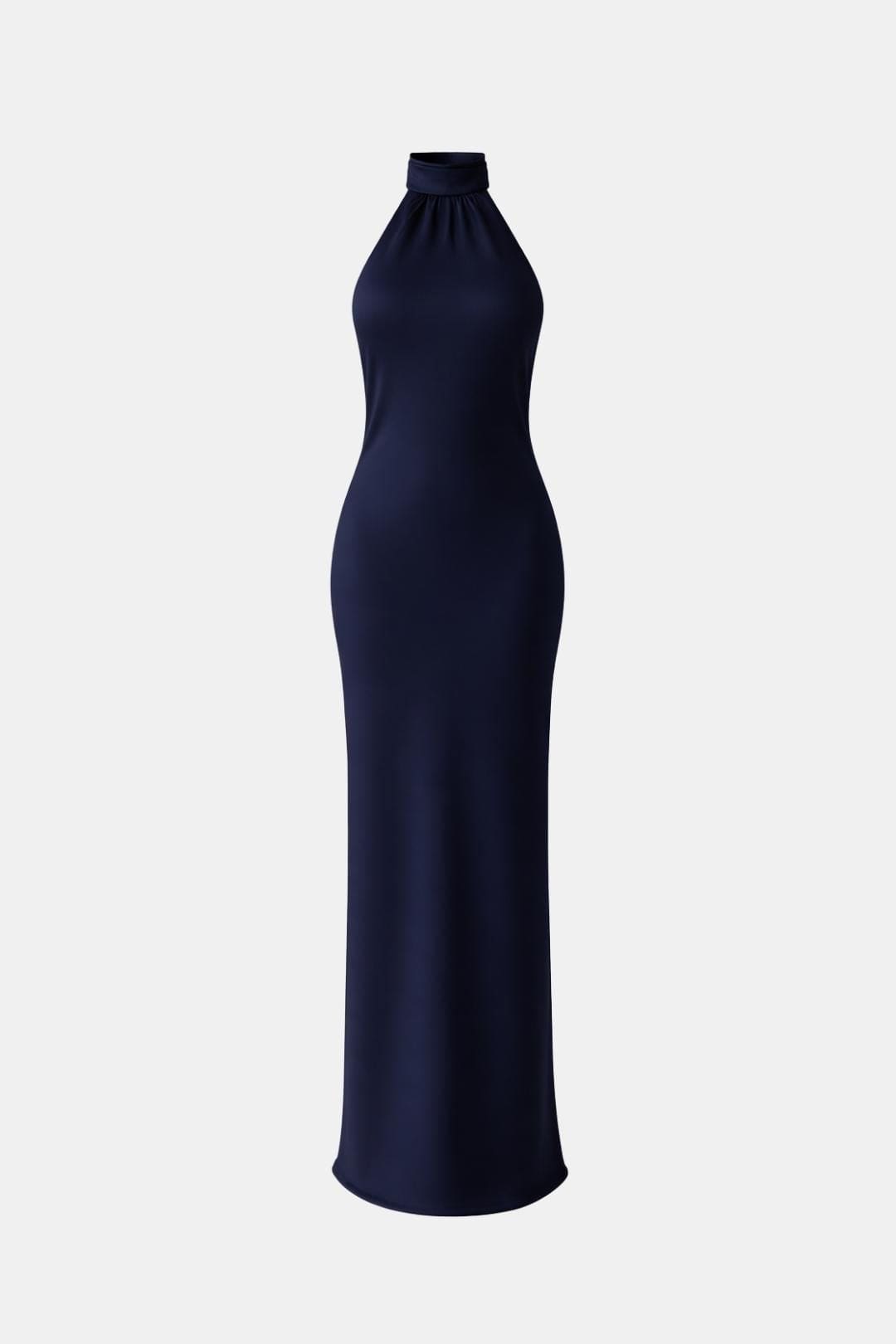 Image of Kristen | Women's Sleeveless Halter Maxi Dress