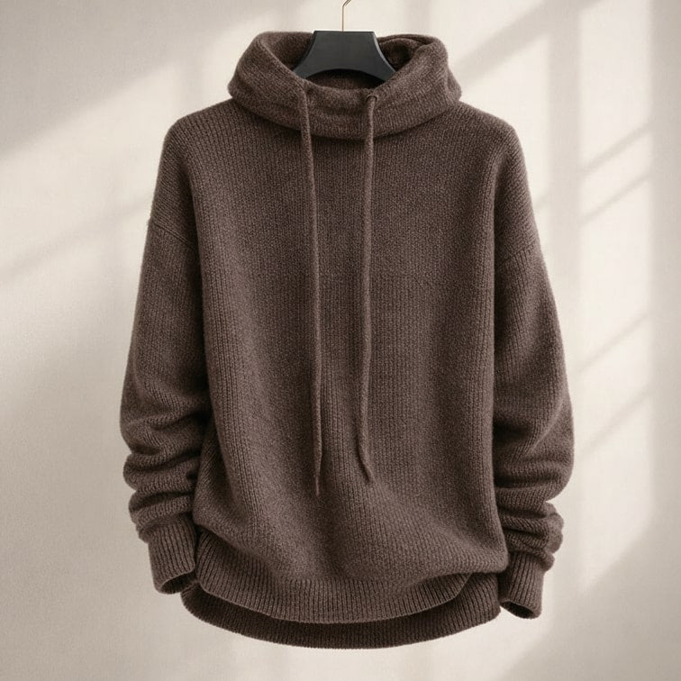 Image of Kylie | Women's Cowl Neck Hooded Sweater