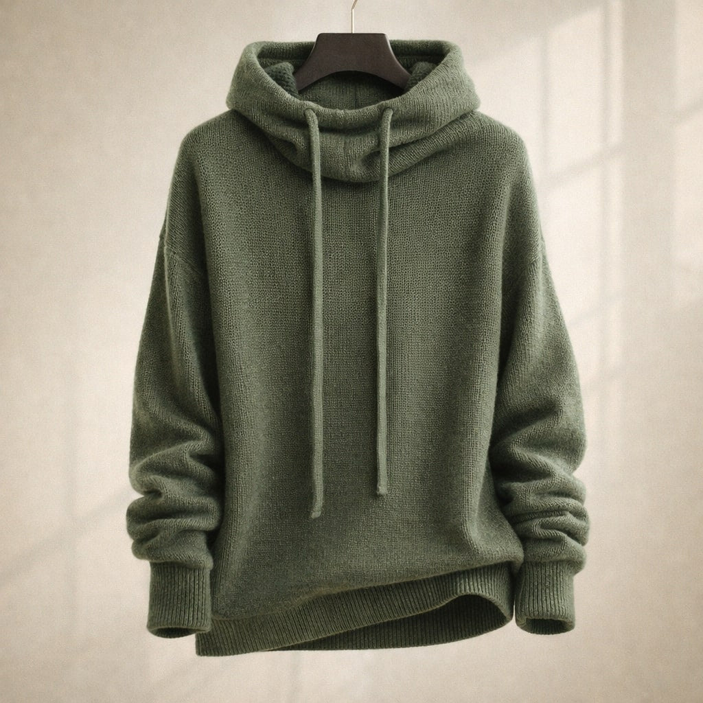 Image of Kylie | Women's Cowl Neck Hooded Sweater