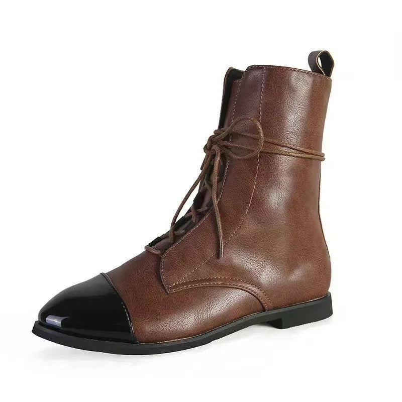 Lace-Up Ankle Boots for Women - Image 1