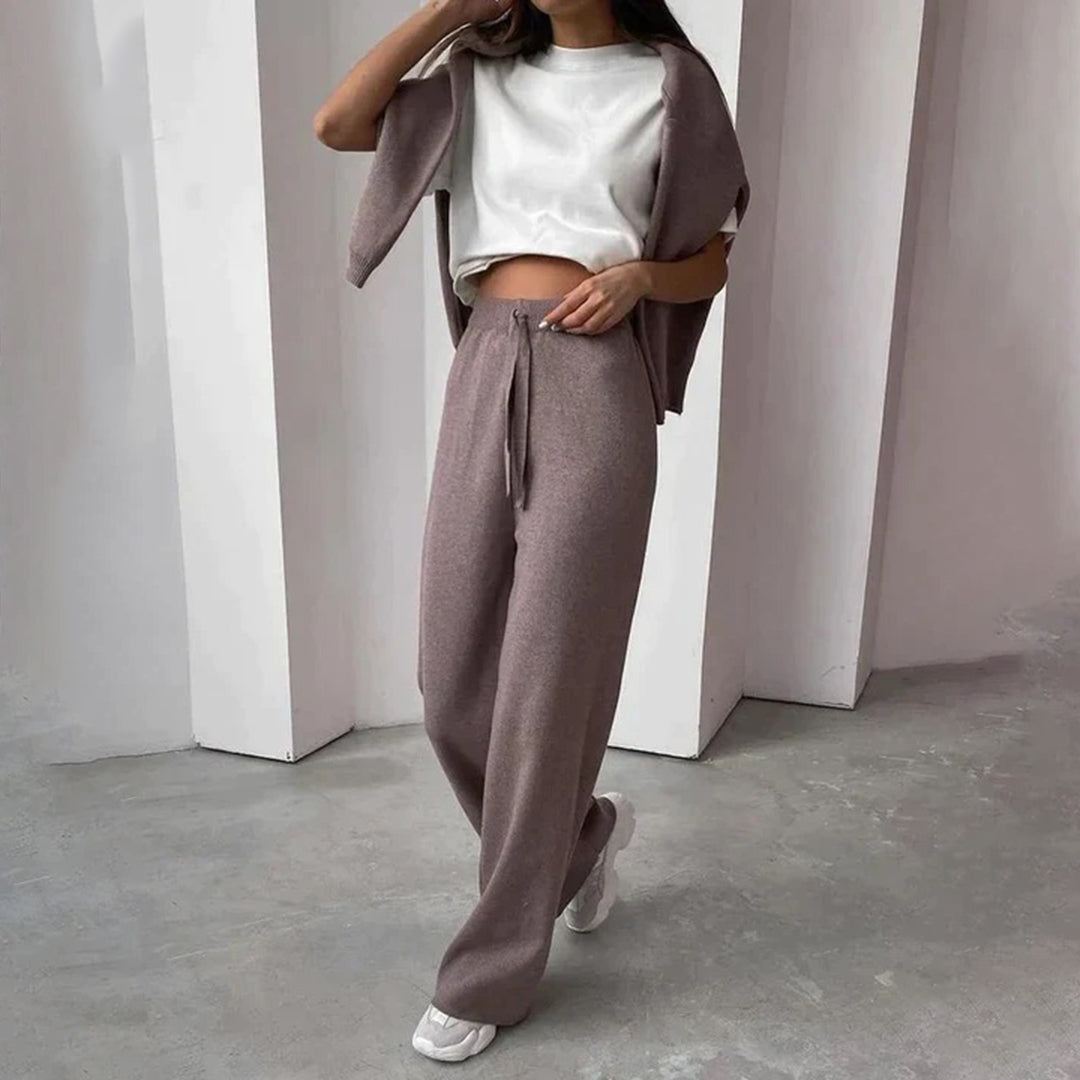 Image of Lacey | Women's Wide Leg Pants Set