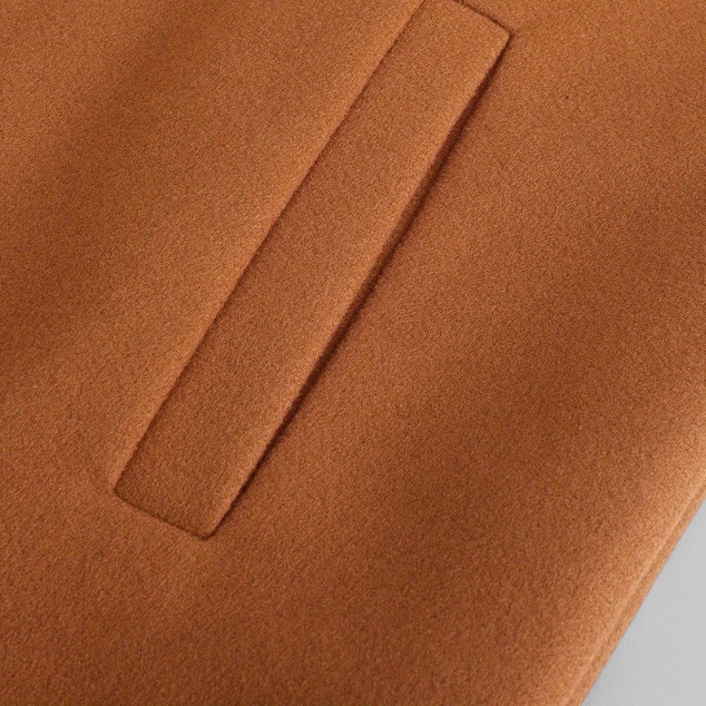 Image of Lance | Men's Notch Collar Mid-Length Coat