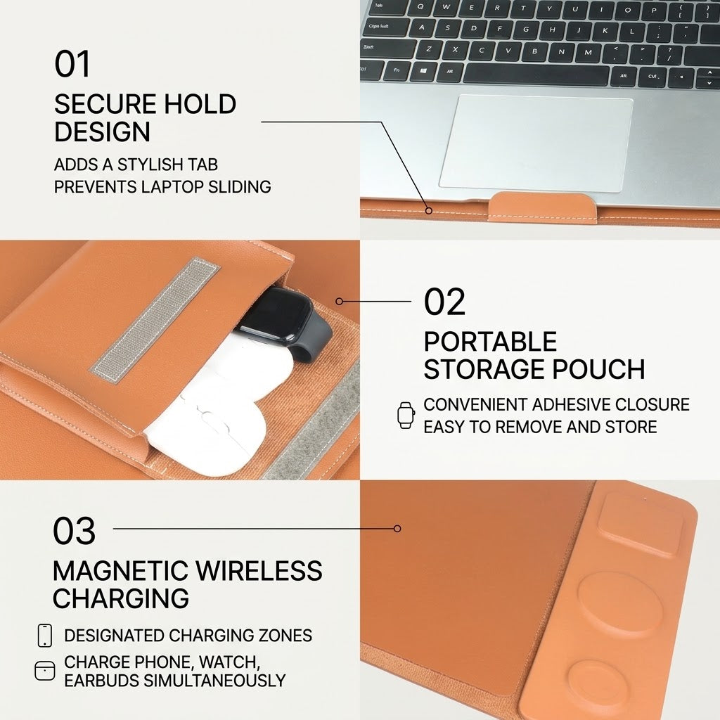 Laptop Sleeve and Stand Case