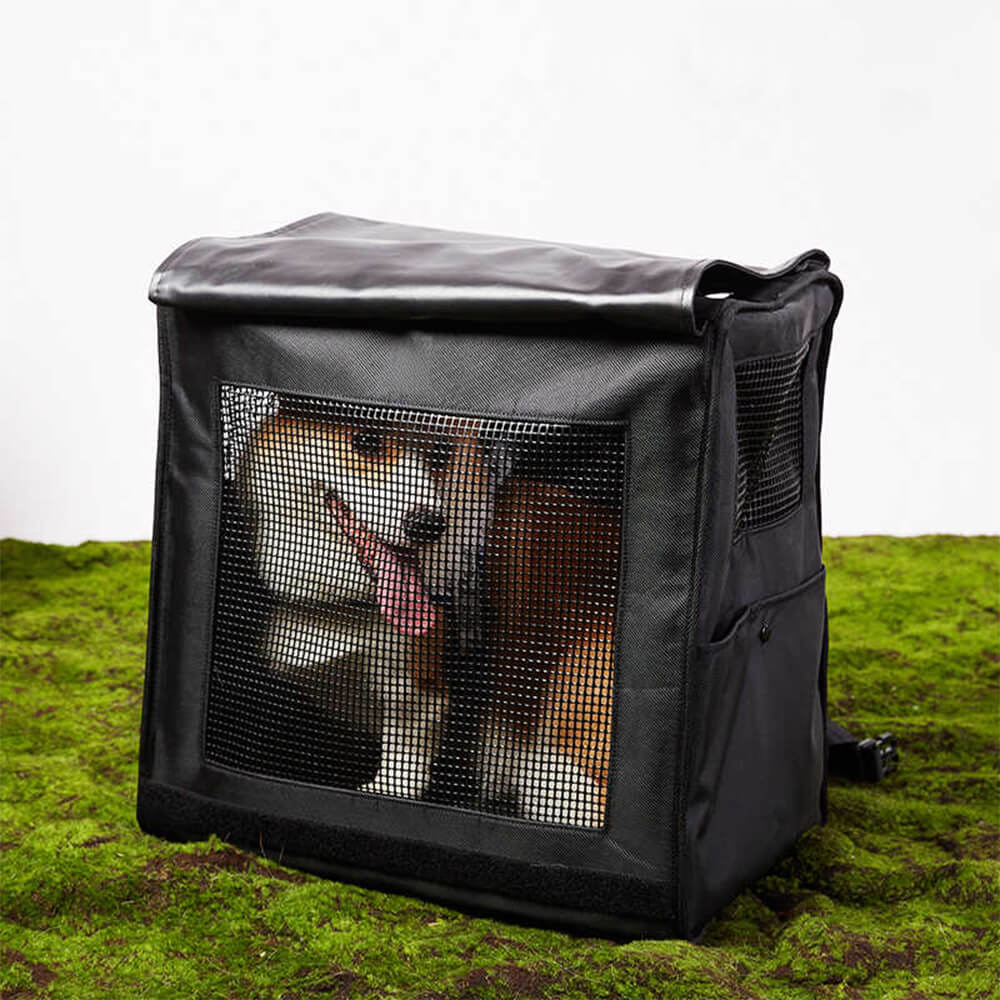 Large Waterproof Pet Travel Backpack - Breathable Mesh