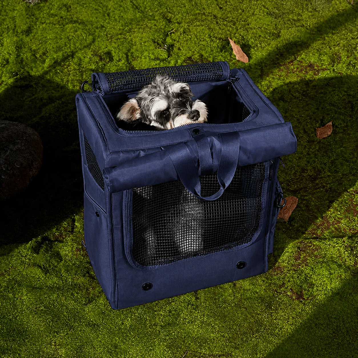 Large Waterproof Pet Travel Backpack - Breathable Mesh