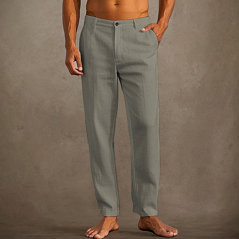 Image of Laurence | Men's Straight Leg Casual Pants