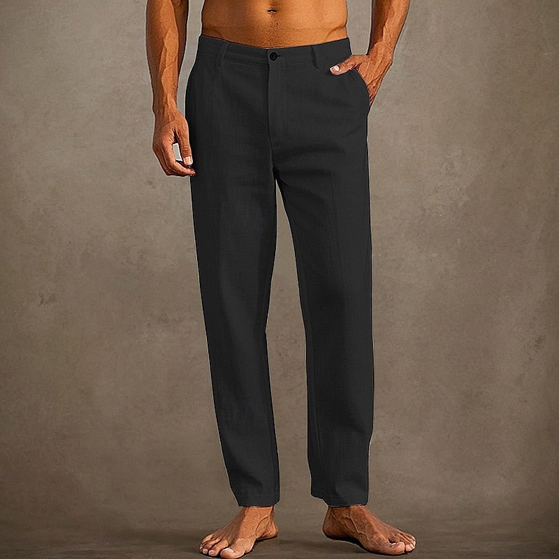 Image of Laurence | Men's Straight Leg Casual Pants