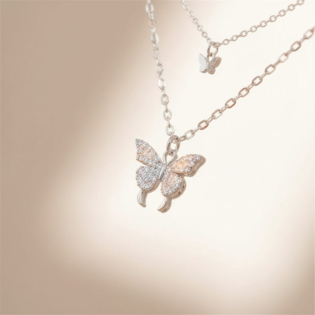 Layered Silver Necklace
