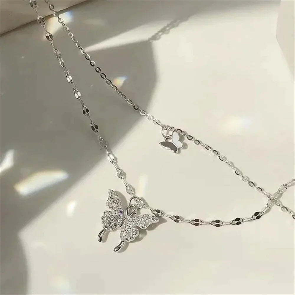 Layered Silver Necklace