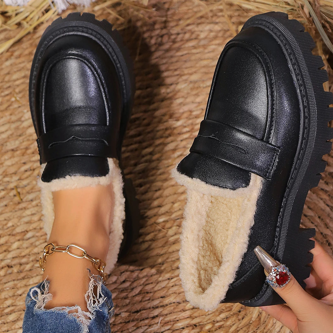 Image of Leah | Women's Slip-On Chunky Loafers