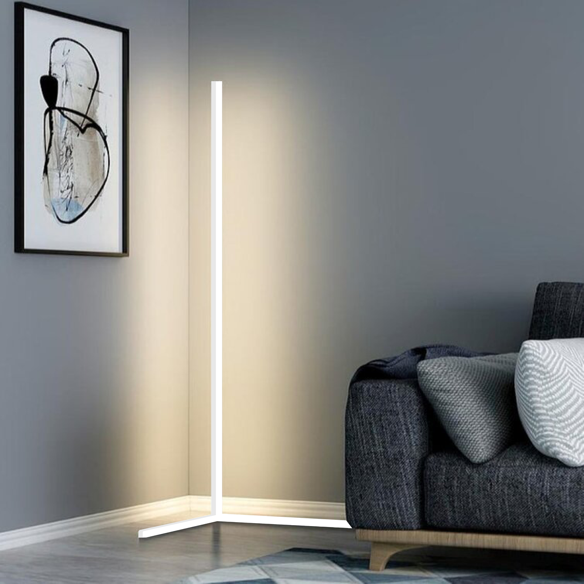 LED Design Corner Lamp with Remote Control