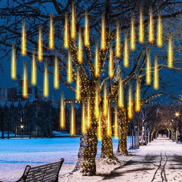 LED Dripping Icicle Lights for Outdoor Decor