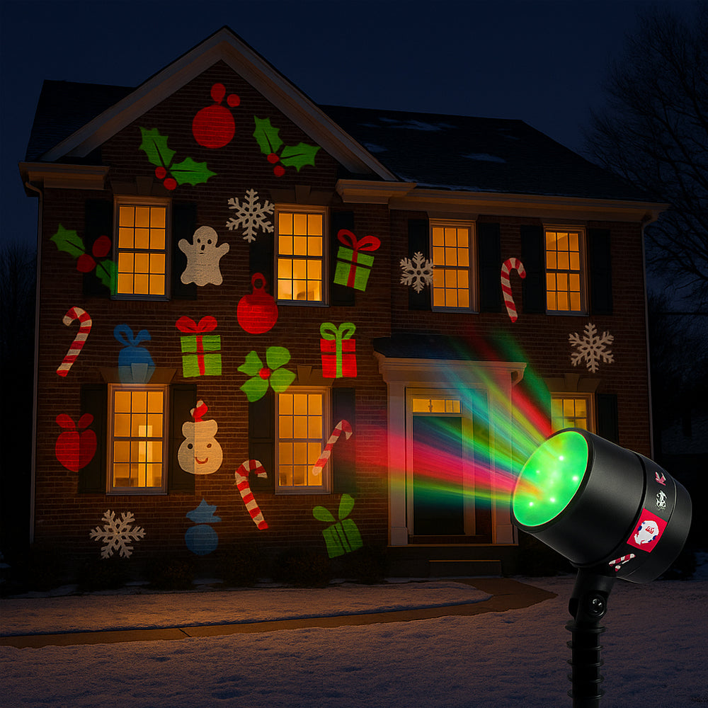 LED Magic Light Projector – with 12 Moving Light Patterns
