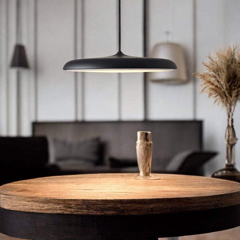 LED Pendant Light with Adjustable Cable – Scandinavian Aluminum Lighting for Kitchen and Dining Room