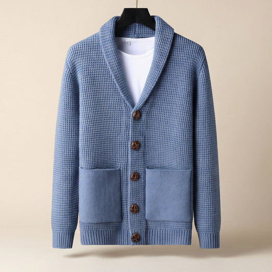 Image of Lee | Men's Shawl Collar Cardigan