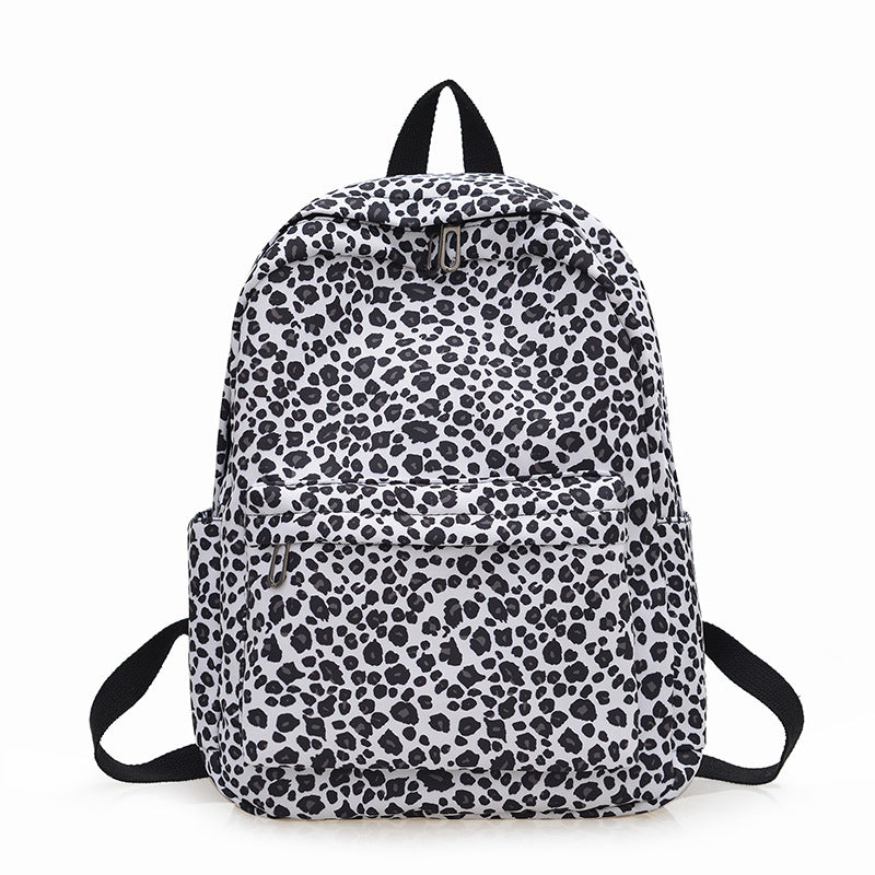 Leopard Print Backpack