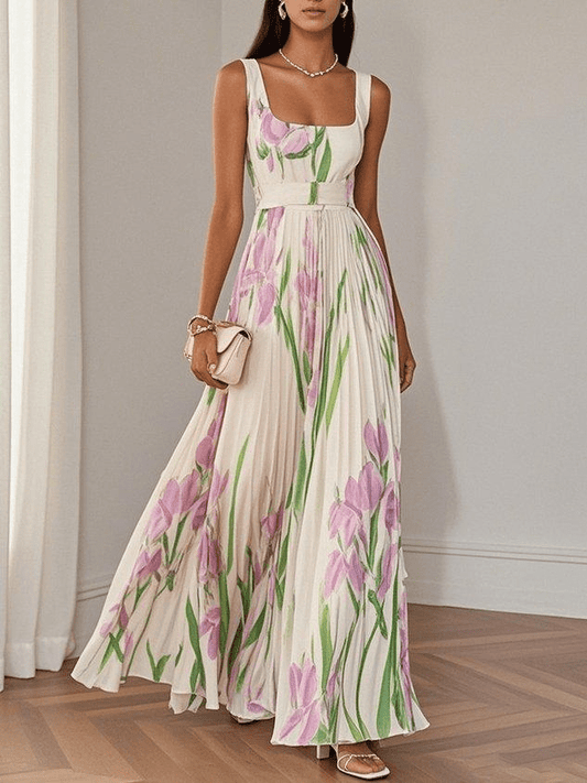 Image of Lexi | Women's Sleeveless A-Line Maxi Dress