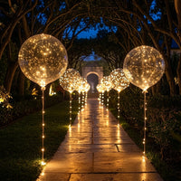 Light-Up Balloons – Party Decorations with Warm Glow | Set of 10